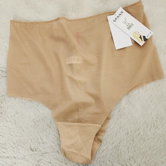 NEW Spanx Skinny Britches Sheer High Waist Hipster Shapewear Panty - Picture 8 of 9